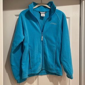 Columbia Full Zip Fleece Jacket Youth Size 14/16